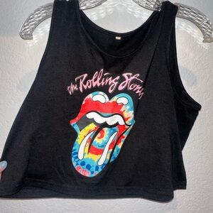 Rolling Stones Black Tank Top